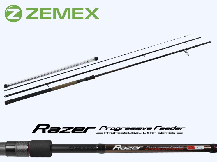 Удилище фидерное Zemex Razer Progressive Feeder 13 ft (390 см) - 110 g