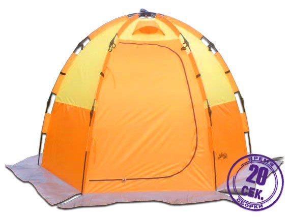 Палатка для зимней рыбалки Maverick Ice 2 Orange