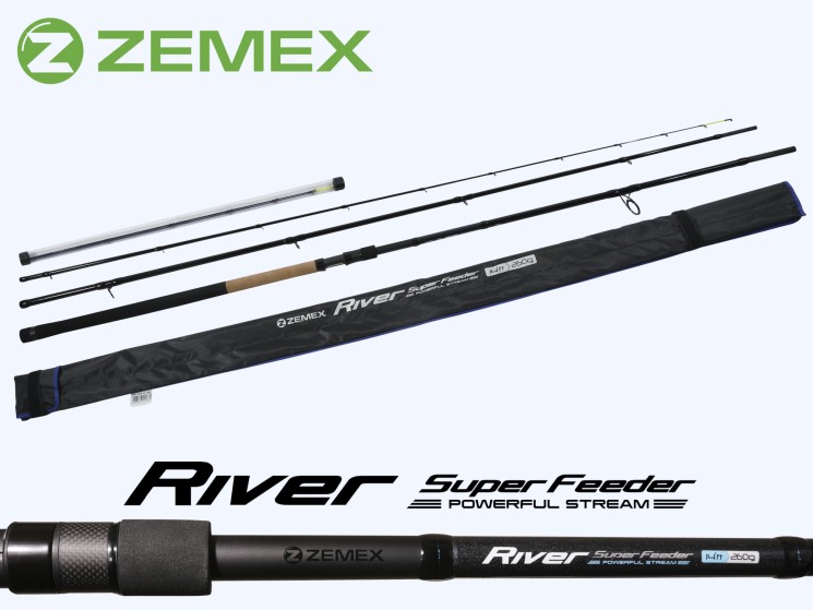 Удилище фидерное Zemex River Super Feeder 13 ft (390 см) - 180 g