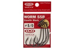 Офсетные крючки Vanfook Worm-55B